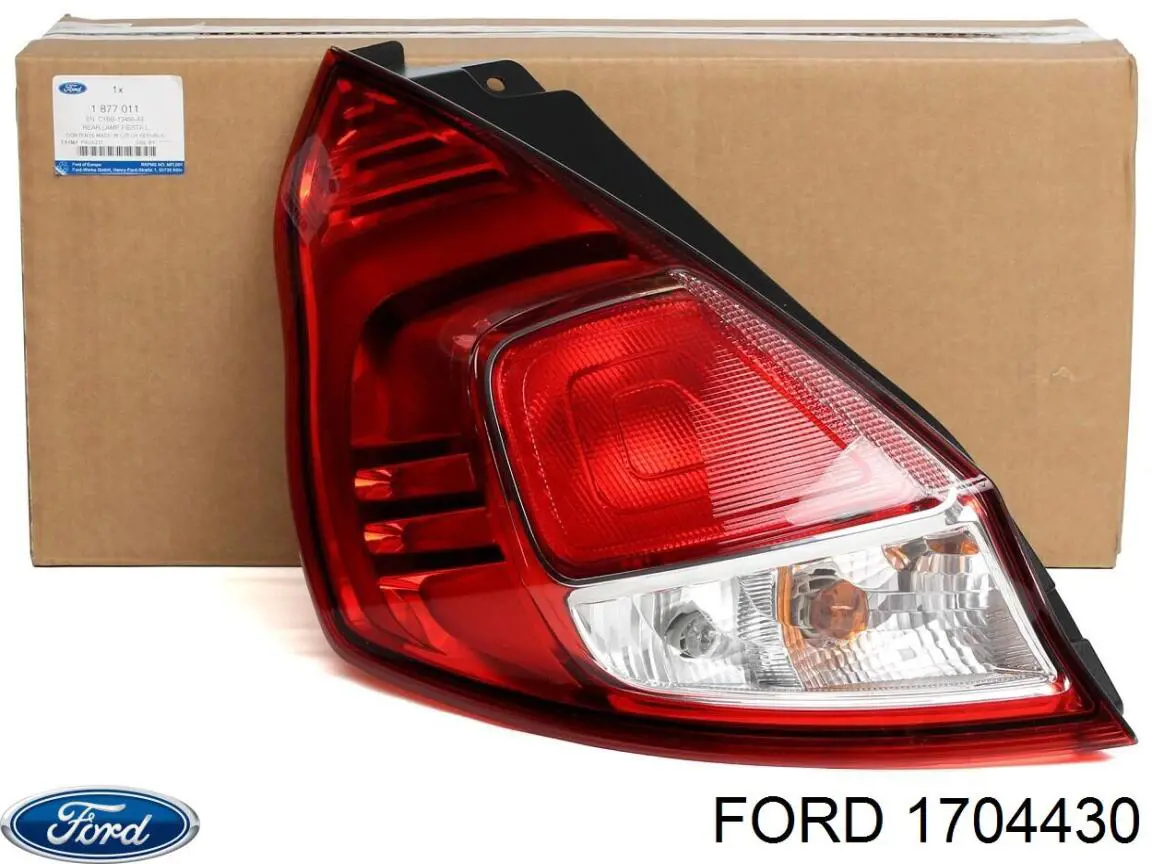 1694513 Ford reflector, parachoques trasero, derecho