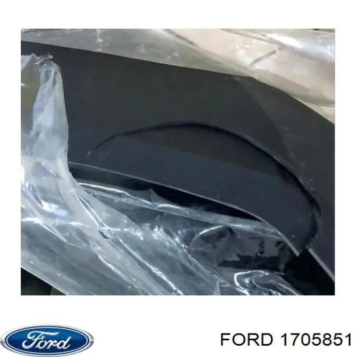 1705851 Ford alerón parachoques trasero