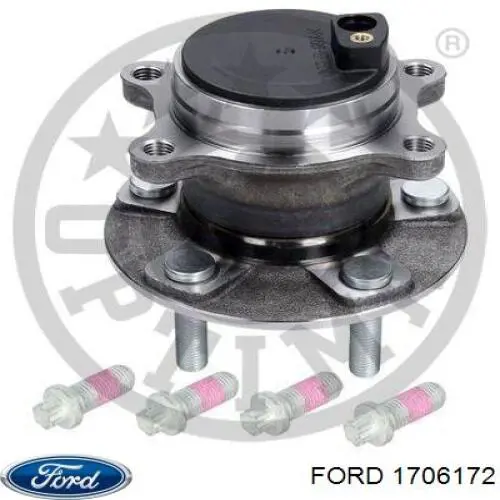 1706172 Ford cubo de rueda trasero