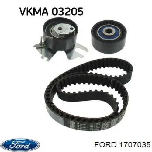 Polea correa distribución Ford 1707035 precio, desde 15,19 EUR