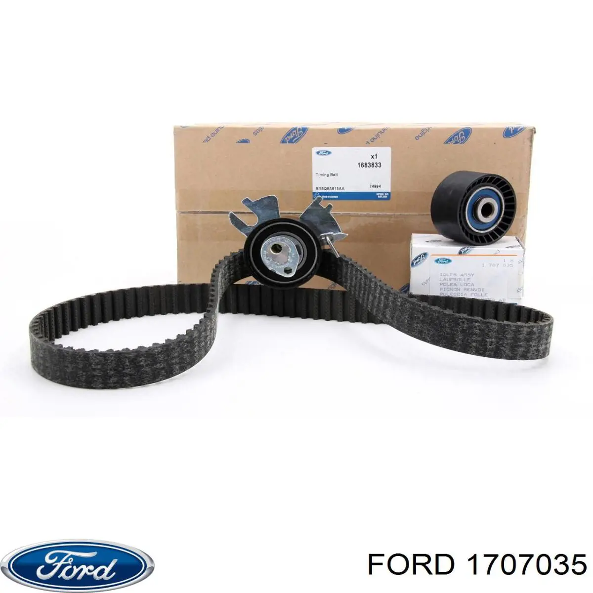 Comprar 1707035 Ford Polea correa distribución