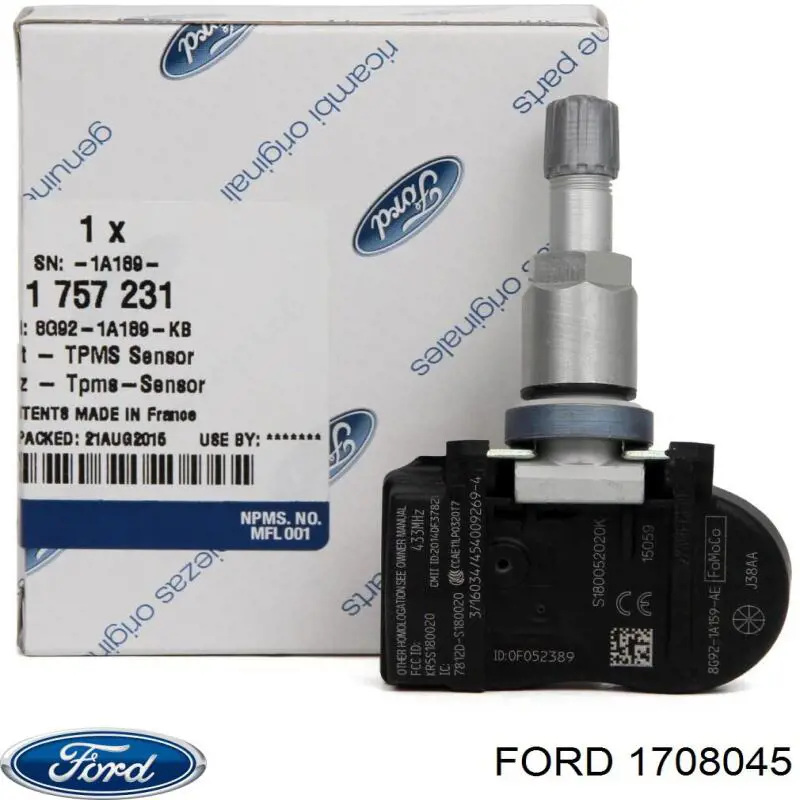 Sensor De Presion De Neumaticos Renault Scenic 3 JZ0, JZ1