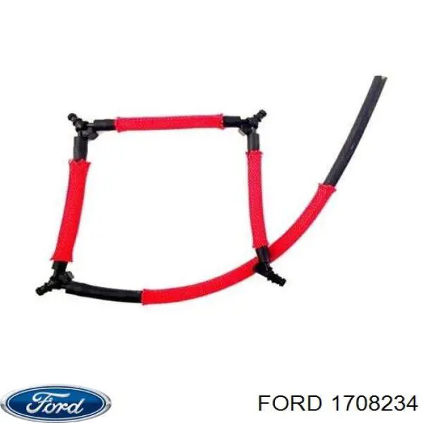 Tubería de retorno de combustible de los inyectores Ford 1708234 precio, desde 33,06 EUR