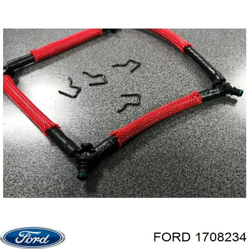Tubería de combustible atras de las boquillas  Ford 1708234