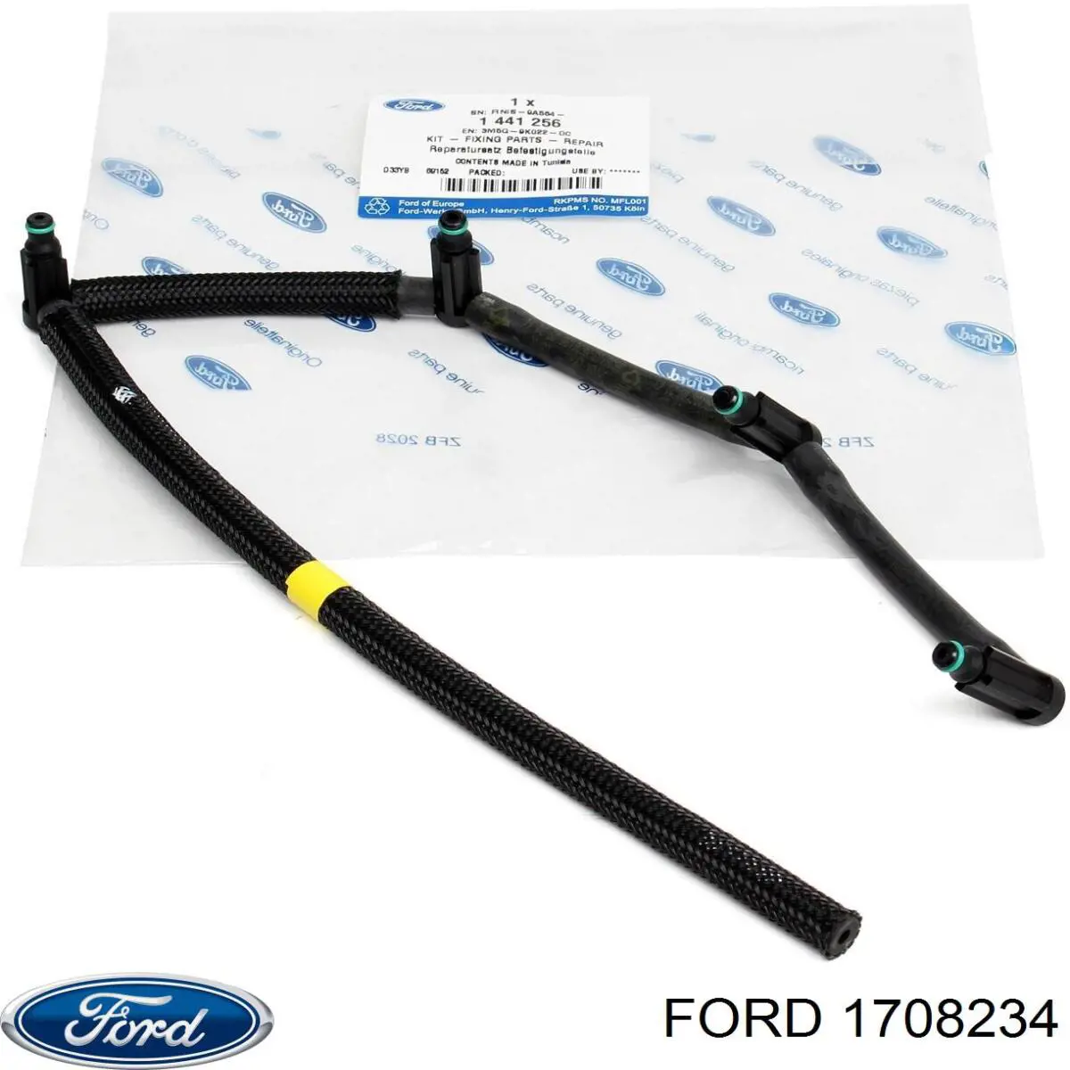 Tubería de retorno de combustible de los inyectores 1708234 Ford