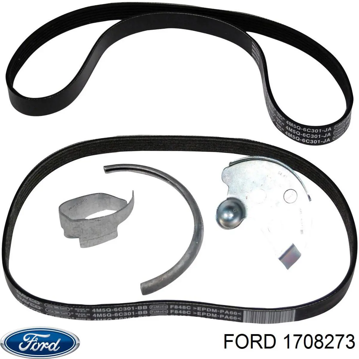 1708273 Ford Correa de transmisión, completo