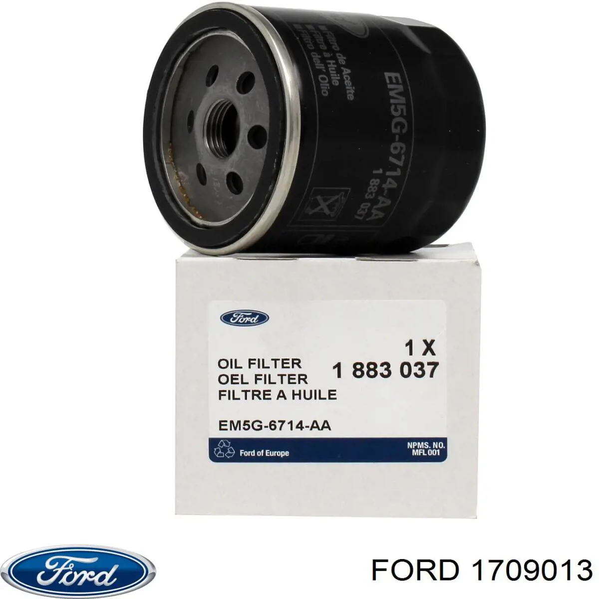 1709013 Ford Filtro antipolen