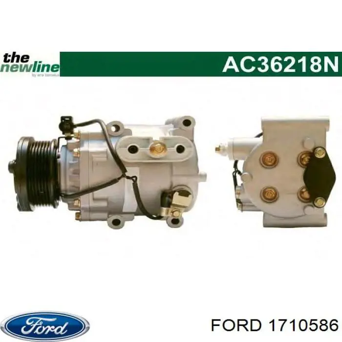 Compresor ac Ford 1710586 precio, desde 236,34 EUR