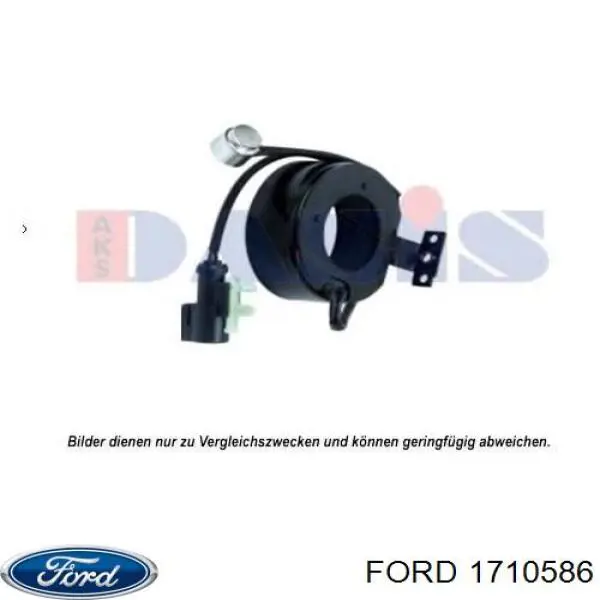 Compresor de aire acondicionado 1710586 Ford