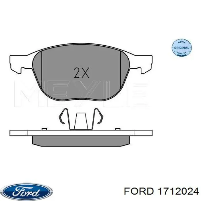 Comprar 1712024 Ford Pastillas delanteras de freno