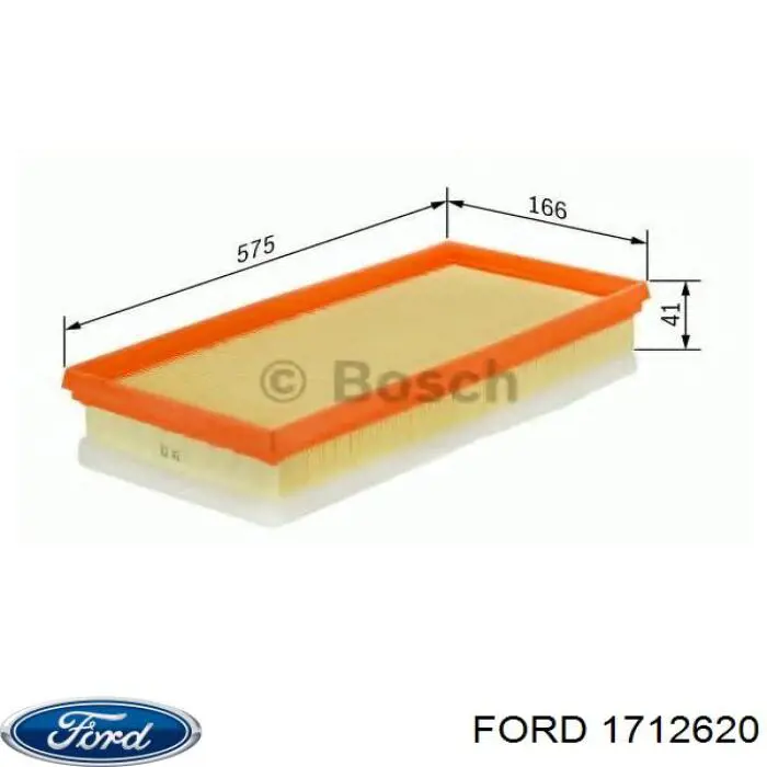 BV618K012KF Ford Manguera inferior del vaso de expansión