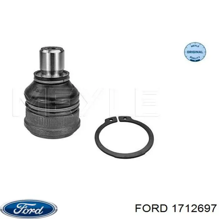 1712697 Ford barra oscilante, suspensión de ruedas delantera, inferior izquierda