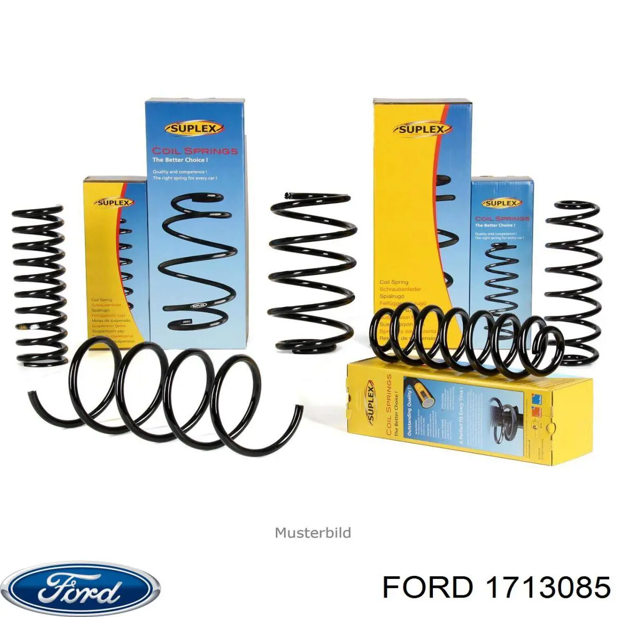 Muelle de suspensión eje delantero Ford Focus 3 CB8