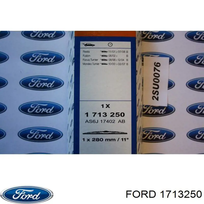 1713250 Ford limpiaparabrisas de luna trasera