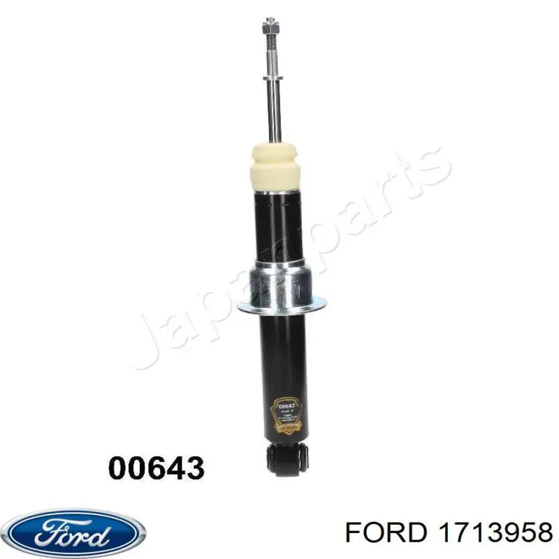 Amortiguador para Ford Fiesta Mk6 CB1