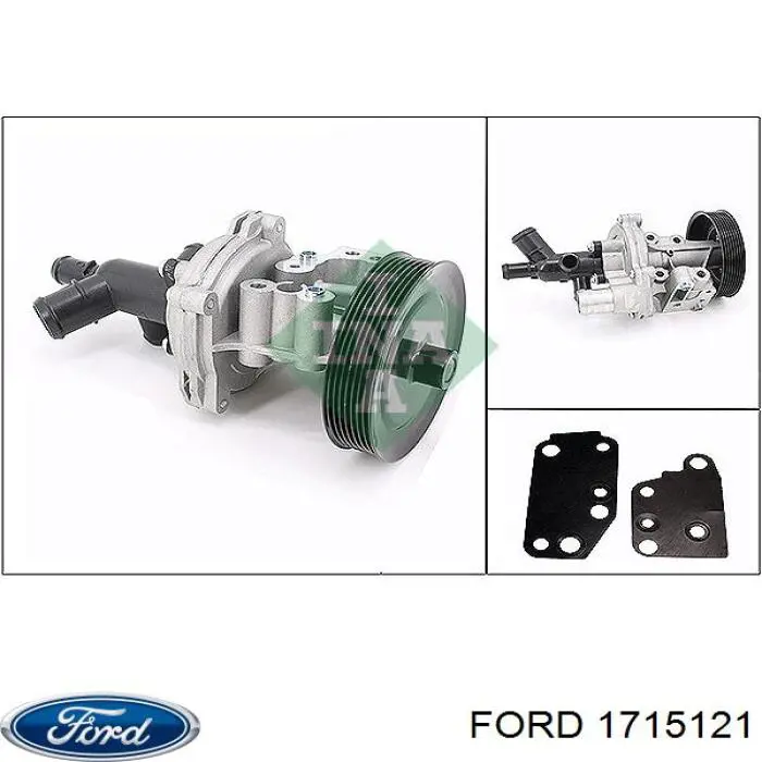 Comprar 1715121 Ford Bomba de agua para motor