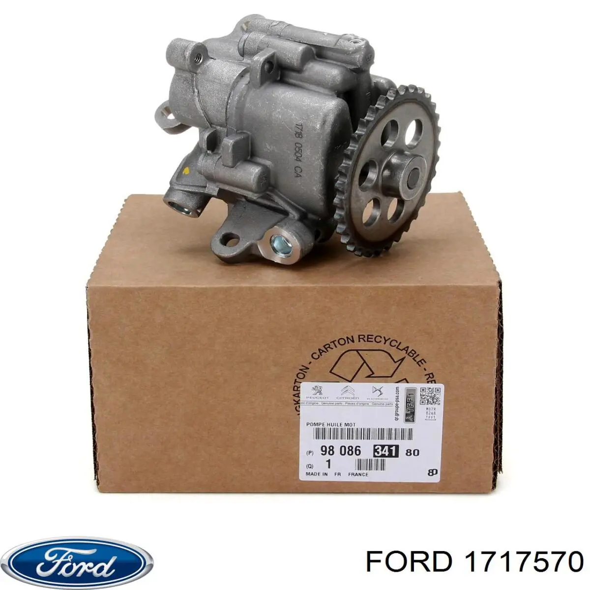 Bomba de aceite del motor Peugeot/Citroen 9677428680
