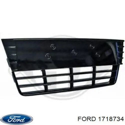Rejilla de ventilación, parachoques delantero, central para Ford Focus (CB8)