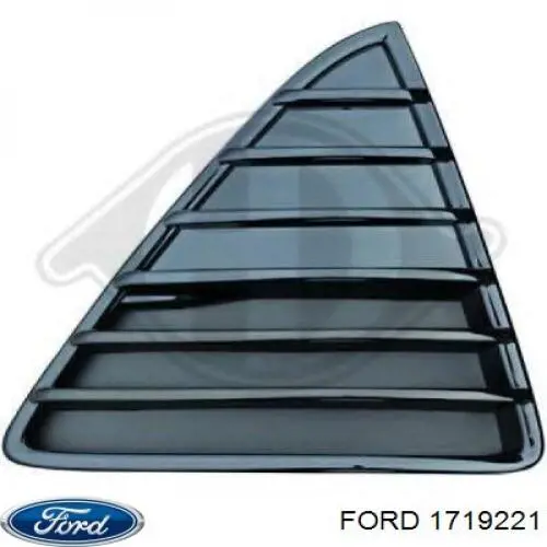 1703363 Ford rejilla de ventilación, parachoques trasero, central