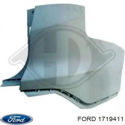 Paragolpes trasero, parte derecha para Ford Focus (CB8)