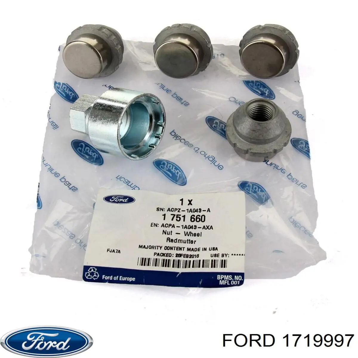  Tornillo de rueda Ford Fiesta 