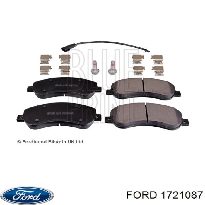 Pastillas de freno 1721087 Ford