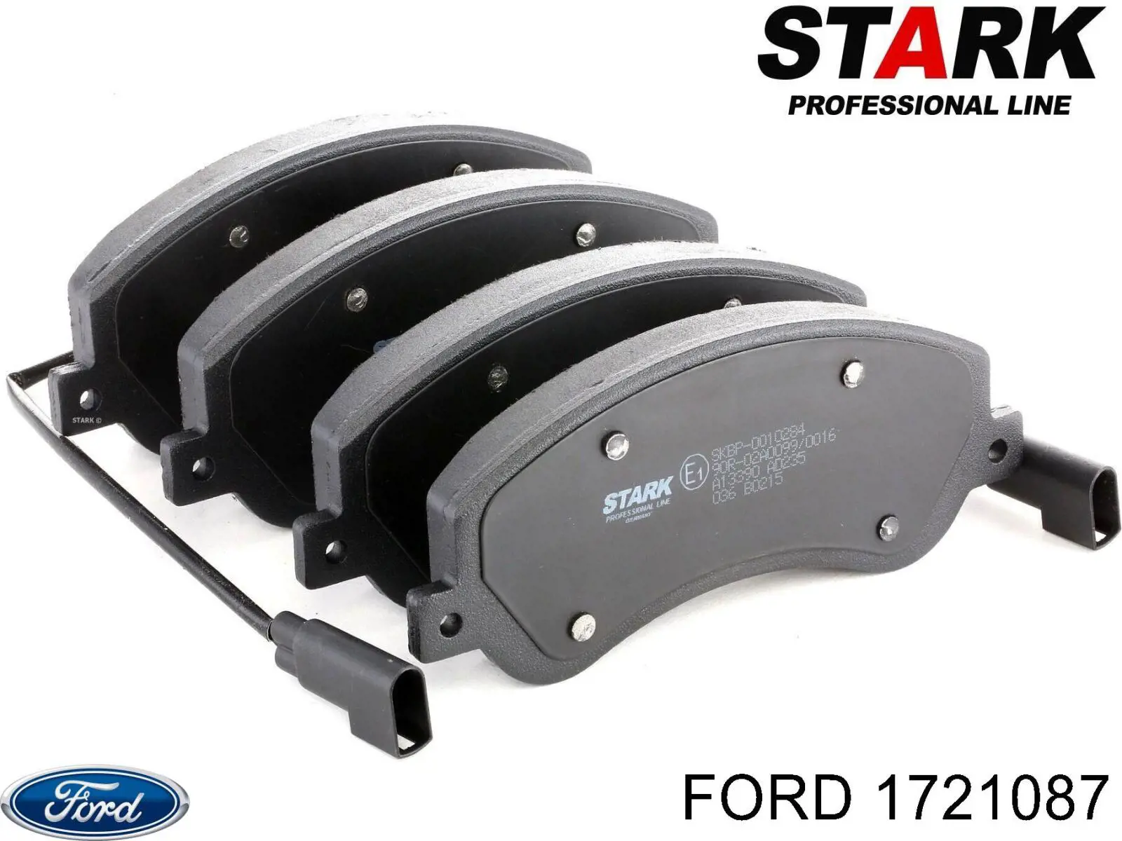 Pastillas de freno delanteras Ford 1721087