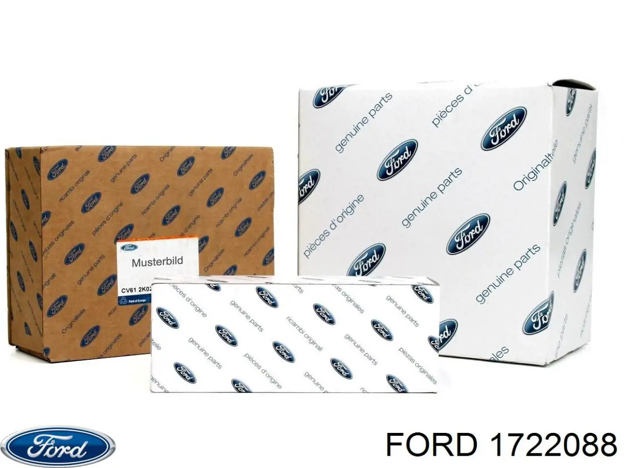Alerón parachoques trasero para Ford Mondeo (CA2)