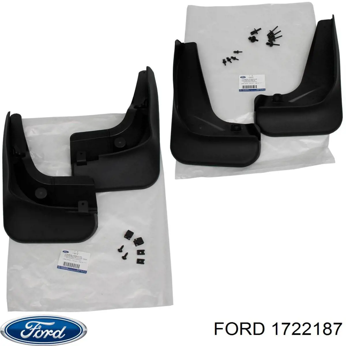 Juego de faldillas guardabarro traseros para Ford Focus (CB8)