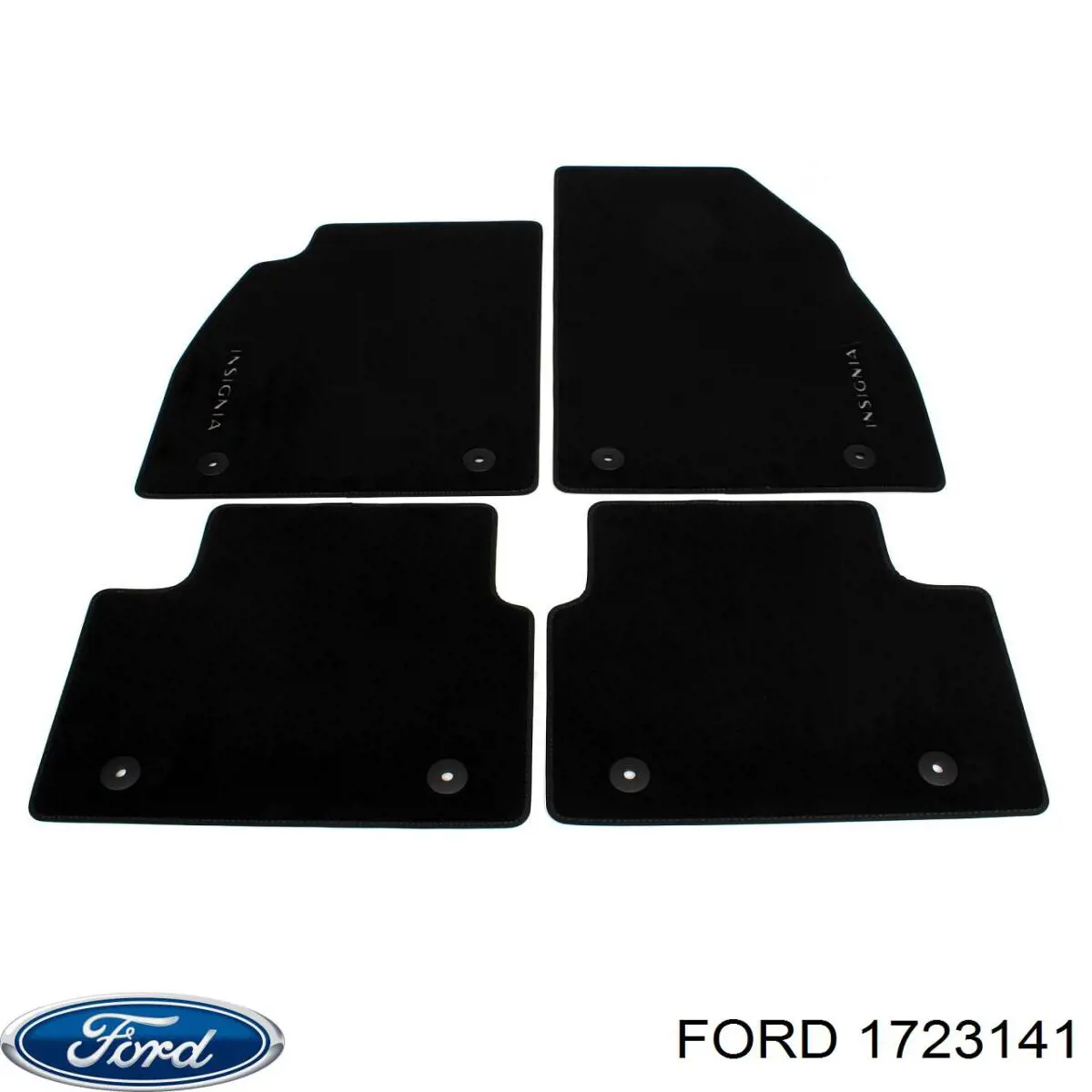 1723141 Ford soporte de motor derecho