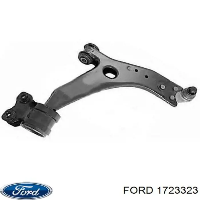 1723323 Ford barra oscilante, suspensión de ruedas delantera, inferior derecha