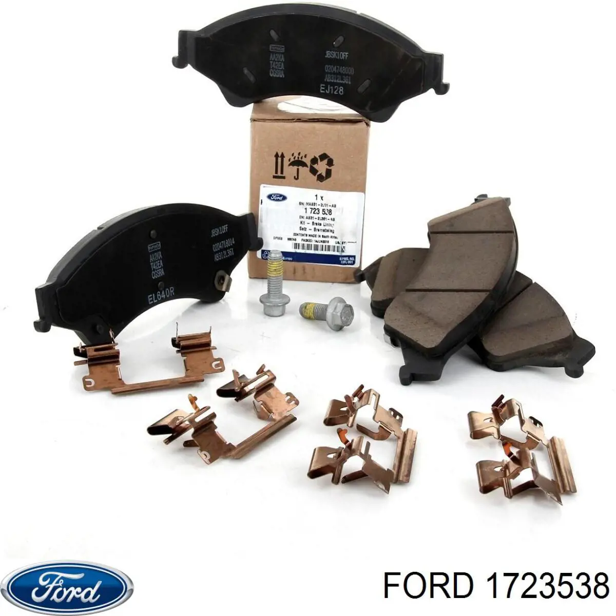 Comprar 1723538 Ford Pastillas delanteras de freno