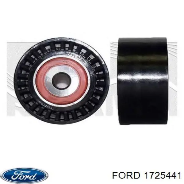 1725441 Ford rodillo intermedio de correa dentada