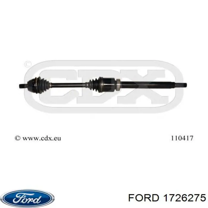 Comprar 1726275 Ford Semieje delantero derecho