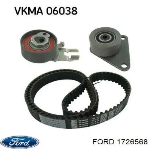 Juego de correas dentadas Ford 1726568 precio, desde 117,23 EUR