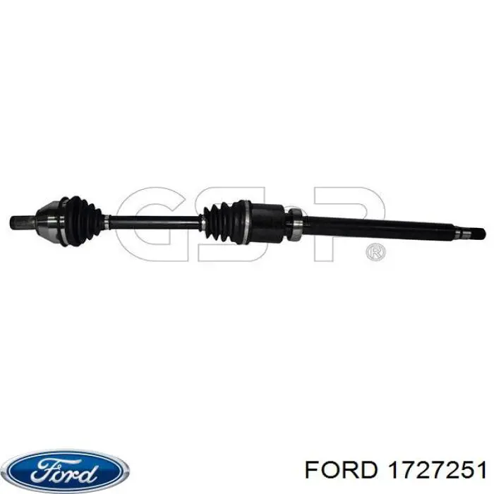 1683416 Ford árbol de transmisión delantero derecho