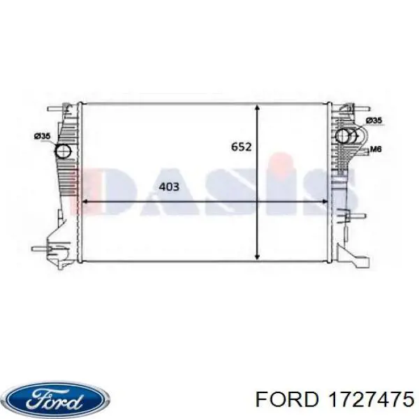 Comprar 1727475 Ford Radiador de auto