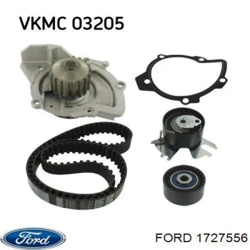 1727556 Ford Bomba refrigerante coche