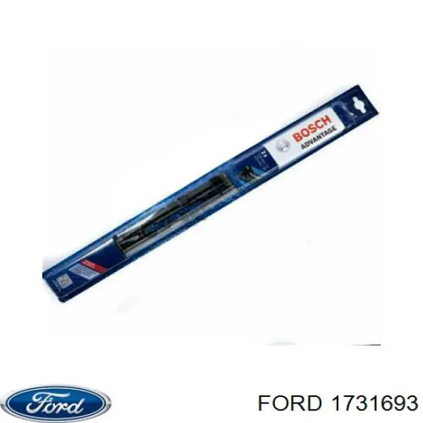 Escobilla del limpiaparabrisas del lado del conductor 1731693 Ford