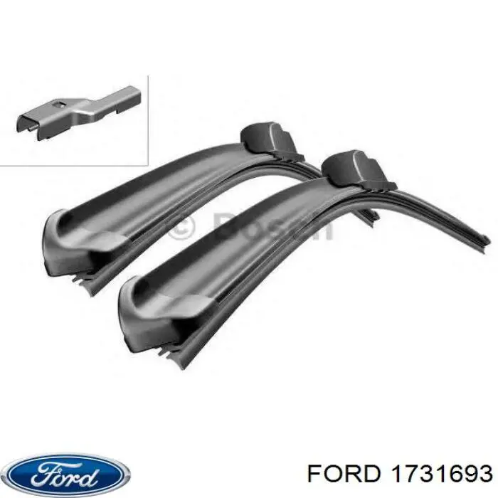 Comprar 1731693 Ford Escobilla del limpiaparabrisas del lado del conductor