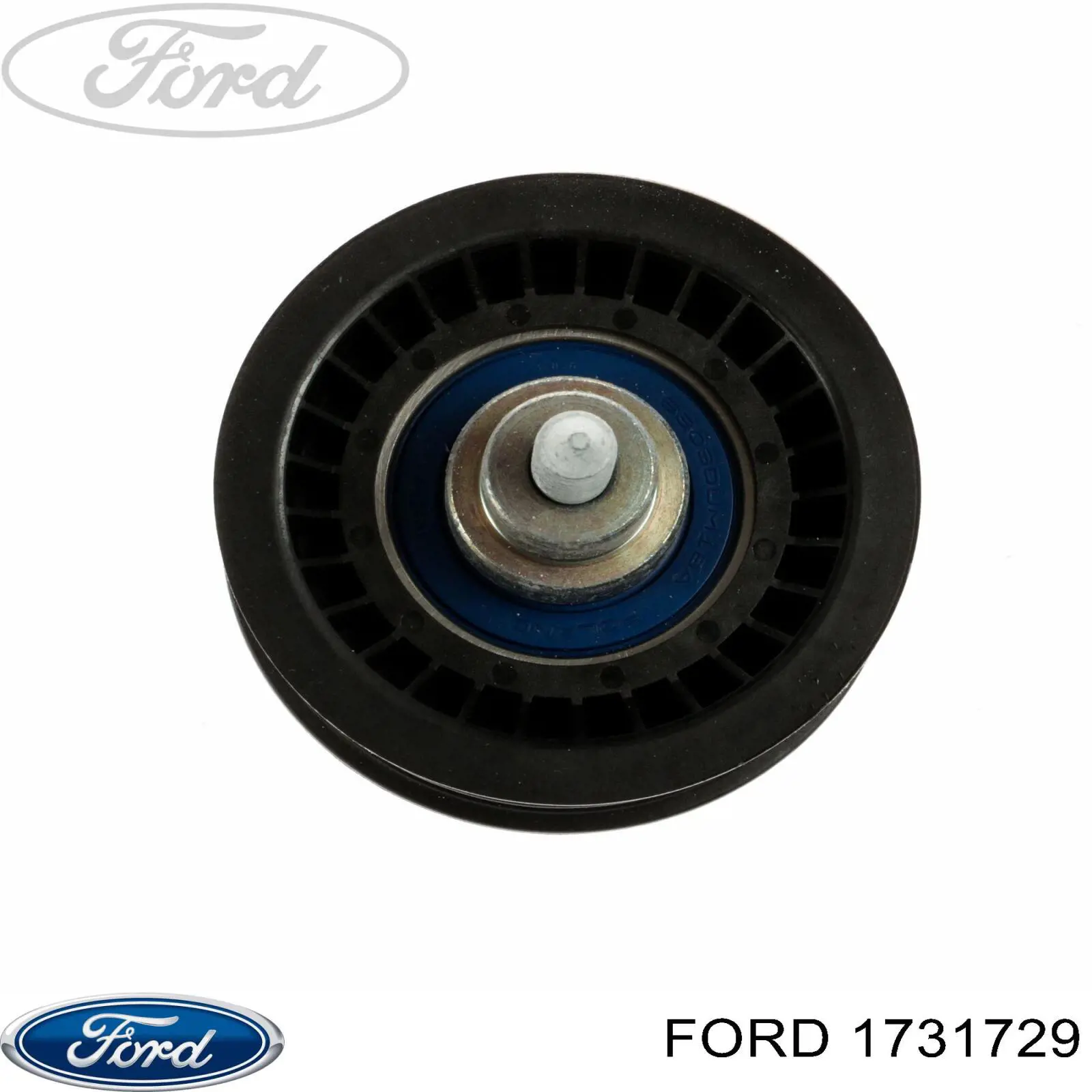 1731729 Ford polea inversión / guía, correa poli v