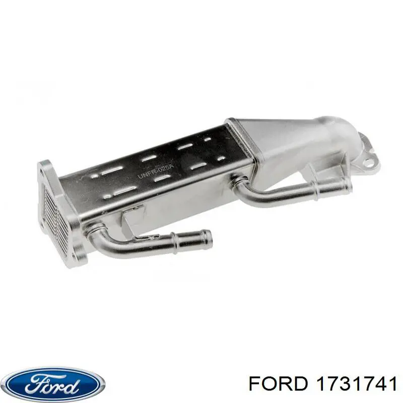 Enfriador de recirculación de gases de escape EGR LR039100 Ford