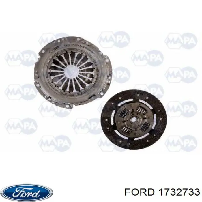 Mecanismo de embrague Ford 1732733 precio, desde 119,52 EUR