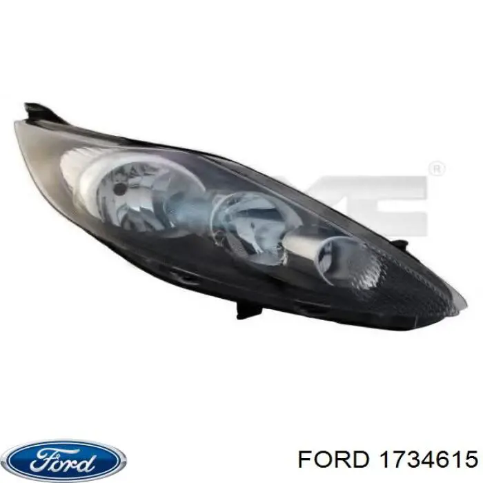 1734615 Ford faro izquierdo