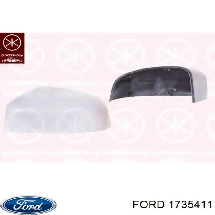1900217 Ford espejo retrovisor derecho