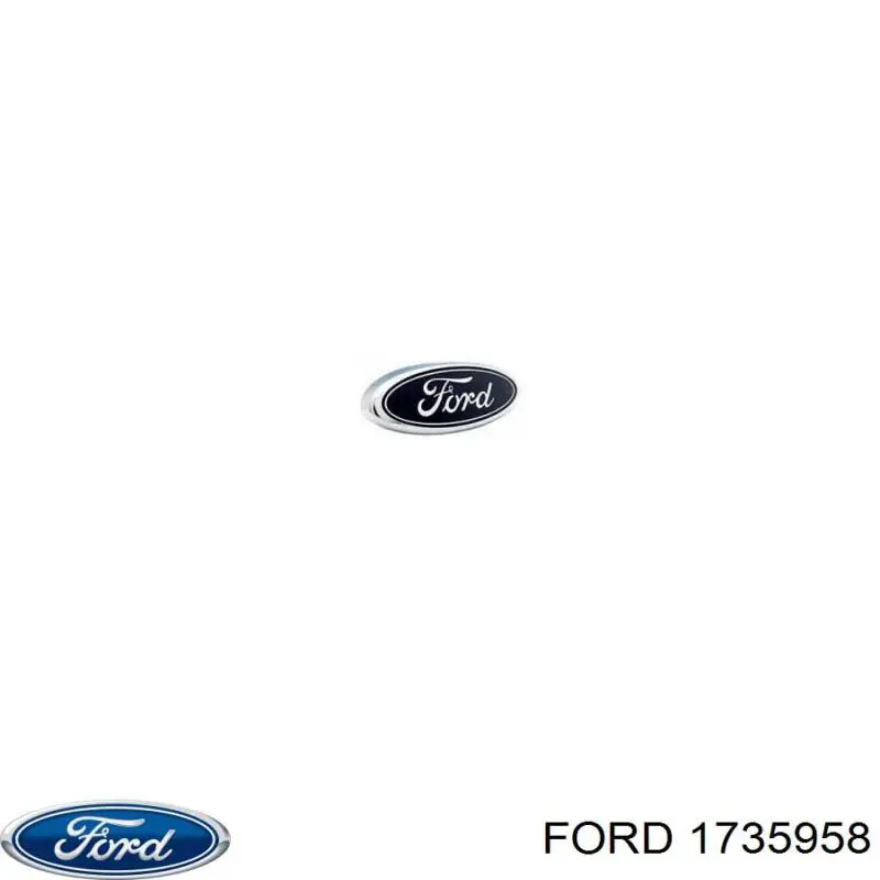 Emblema de la rejilla para Ford Mondeo (BWY)