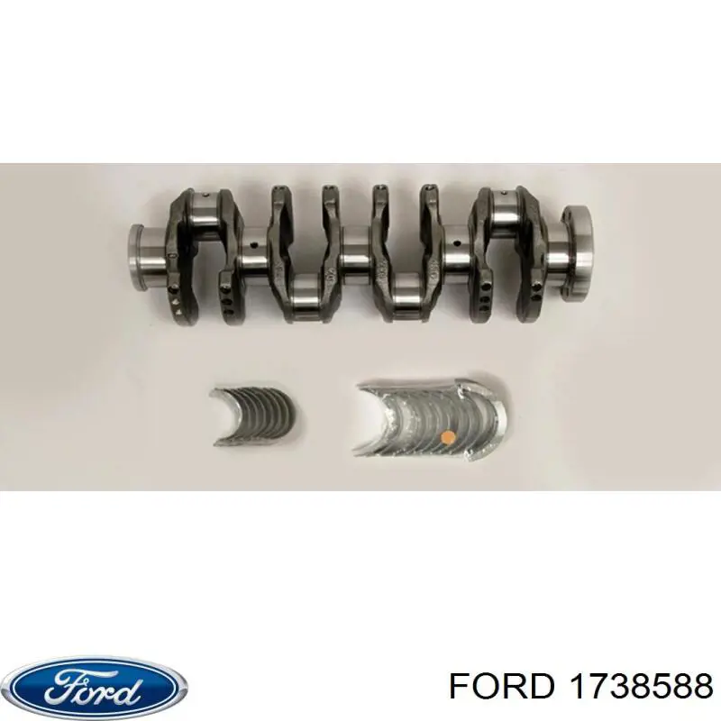 1738588 Ford cigüeñal