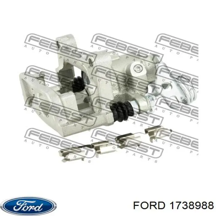 Comprar 1738988 Ford Pinza de freno trasera izquierda