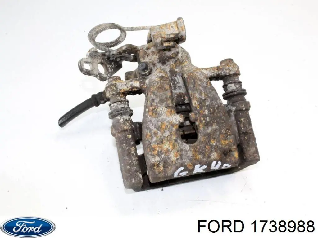 Pinza de freno trasera izquierda 1738988 Ford