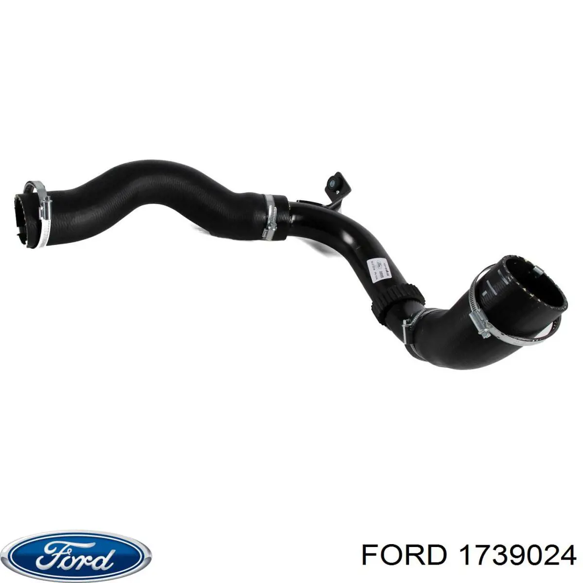 1739024 Ford tubo flexible de aire de sobrealimentación derecho